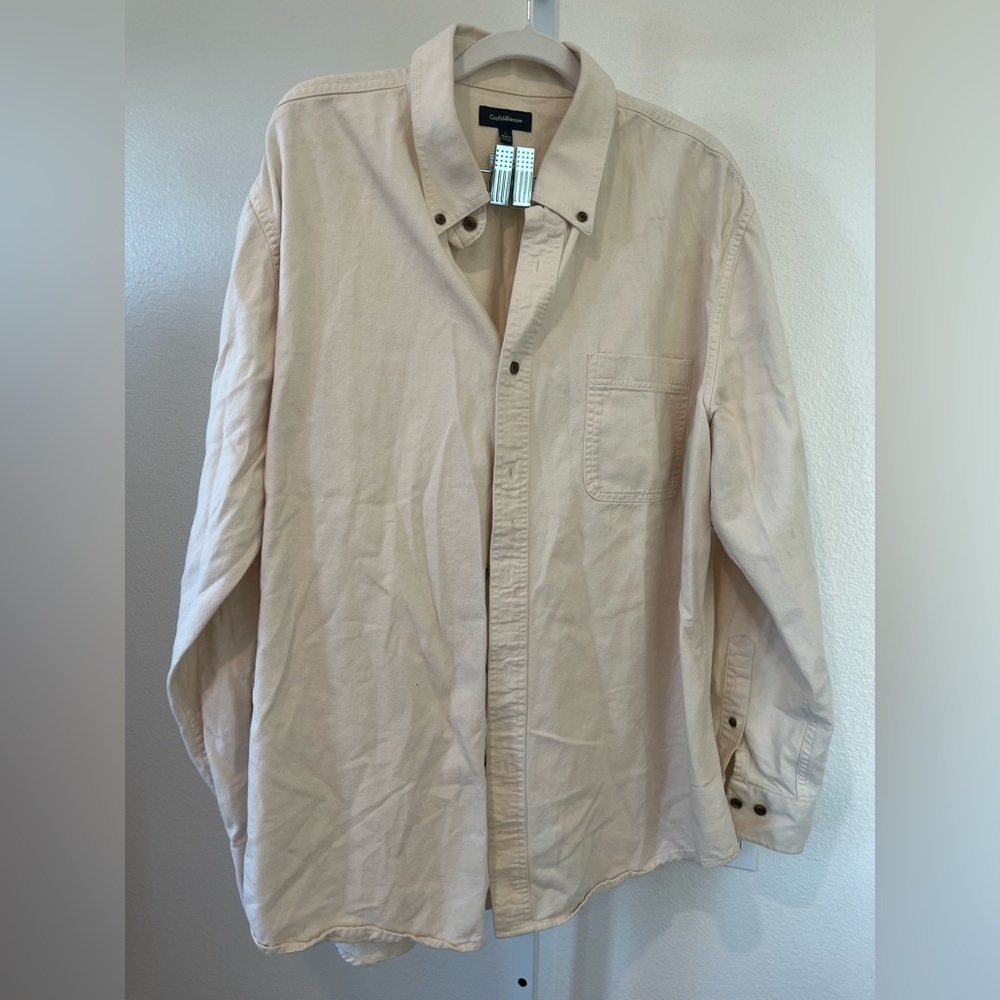 Croft & Barrow Cream Shirt